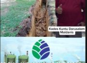 Kades Kuntu Darusalam Sangkut Pautkan PT RAPP Dengan Bangunan Drainase Amburadul, Warga Desak Transparansi Mengelola Keuangan Desa
