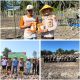 Bentuk Dukungan Program Ketahanan Pangan Nasional Polsek Bukit Kapur Laksanakan Giat Penanaman Jagung