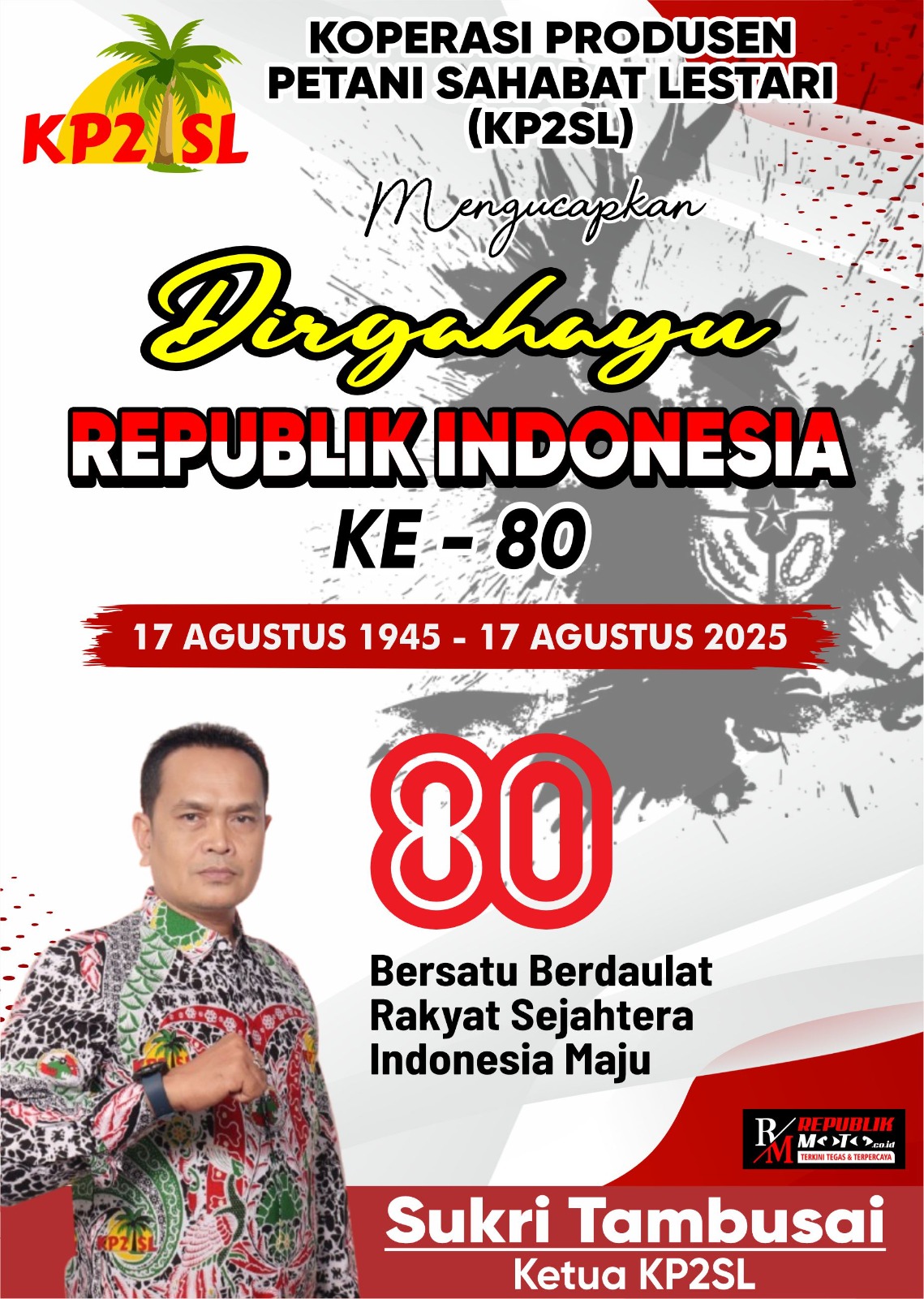 Iklan hut ri ke 80 tahun 2025