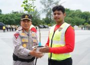 Kapolda Riau Pimpin Apel Satkamling di Dumai