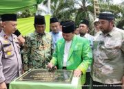 Selesai Peletakan Batu Pertama Pembangunan Masjid Ali Rahmad, Ketua MUI Ajak Umat Bersatu