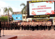 Polres Dumai Gelar Upacara Peringatan Hari Sumpah Pemuda Ke- 97