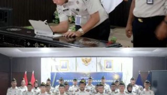 Karutan Dumai Lakukan Penandatanganan Janji Kinerja di Kanwil Ditjenpas Riau