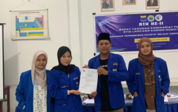 PMII Komisariat STIA Lancang Kuning Dumai Resmi Tetapkan Diana dan Nurhalimah Sebagi Ketua Priode 2026 – 2027