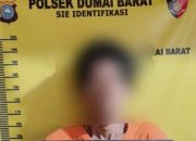 Polsek Dumai Barat Ungkap Kasus Curanmor, terungkap saat sepeda motor diparkir depan warung sekitar RSUD Dumai.