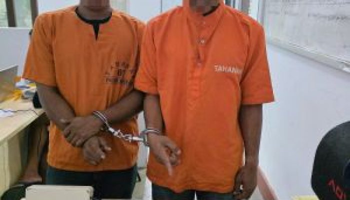 Polsek Kampar Ungkap Pencurian Kios di Rumbio Jaya, Dua Pemuda Diamankan