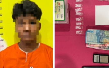 Simpan Sabu Dalam Tong Sampah, Pemuda Gurun Panjang Diringkus Polisi