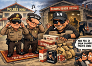 Gudang Rokok Ilegal Diduga Milik HN Beroperasi di Rengat Barat, Aparat Diam — Ada Apa di Balik Bungkamnya Polres Inhu?