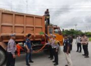 Di Pekanbaru Razia Besar-besaran, Ada Truk di Tilang Bahkan Ada Yang di Amankan
