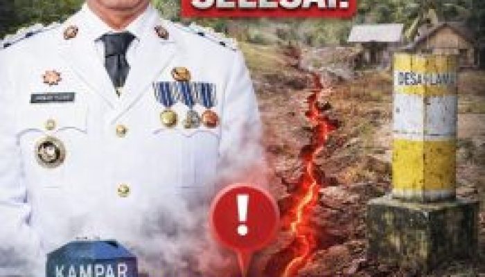 Kasus Batas Desa Indra Sakti Memanas, Bupati Kampar Disorot — Surat Klarifikasi Resmi Dilayangkan