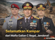 Dua Jenderal Hebat Dipertaruhkan: Nonaktifkan Kapolres Kampar, Selamatkan Wibawa Hukum!