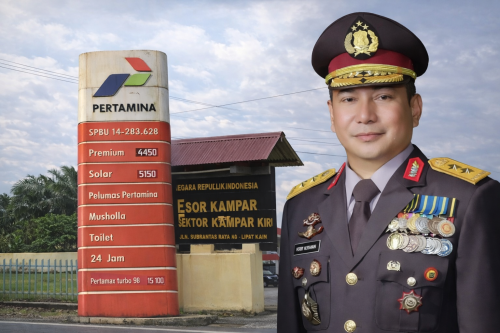 Kapolda Riau Diminta Berhenti Seremonial: Mafia BBM Diduga Kuasai SPBU Lipat Kain, Polisi Kampar Kiri