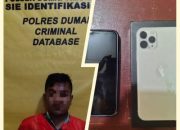 Polsek Dumai Timur Kembali Sukses Ungkap Kasus Tindak Pidana Pencurian, Pelaku Diamankan Bersama Barang Bukti