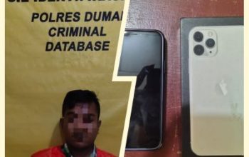 Polsek Dumai Timur Kembali Sukses Ungkap Kasus Tindak Pidana Pencurian, Pelaku Diamankan Bersama Barang Bukti