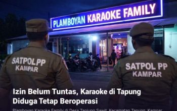 Karaoke di Tapung Disorot, Izin Belum Tuntas Tapi Diduga Sudah Beroperasi