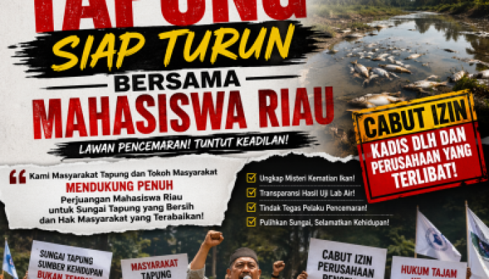 Skandal Sungai Tapung: Kadis DLH Minta Dicopot dan Perusahaan Diminta Dicabut Izin Usahanya Sekarang