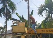 Lampu Jalan di Ganting Damai Sempat Mati, Dishub Kampar Bergerak Cepat Lakukan Perbaikan