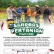 Wujud Aksi Nyata Polri, Kapolsek Bengkalis Serahkan Bantuan Cangkul dan Caping Untuk Petani Jagung Pipil