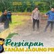 Dukung Ketahanan Pangan, Kapolsek Bengkalis Gandeng Pemdes Kelebuk  Dorong Budidaya Jagung Pipil
