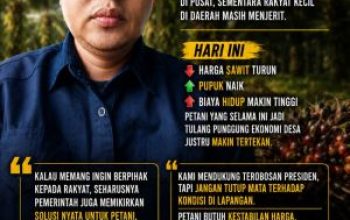Pemuda Kampar Kritik Kebijakan Ekspor Sawit, Sanusi: Jangan Rakyat Kecil Dijadikan Tumbal Eksperimen Negara