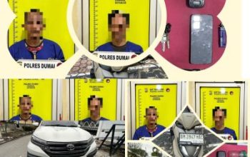 Sat Res Narkoba Polres Dumai Tangkap Dua Orang Pelaku Narkoba, 36,83 Gram Sabhu Turut Di Sita Sebagai Barang Bukti
