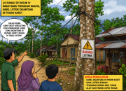 24 Rumah di Dusun IV Ranah Baru Terancam Bahaya, Warga Desak PLN Segera Bertindak