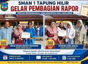SMAN 1 Tapung Hilir Gelar Pembagian Rapor: Anggi Intaini Winata Pakpahan dan Syafira Dwi Aulya Raih Juara Umum