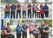 DPC Hipakat kota Dumai bersama KODIM 0320 dan keluarga besar TNI (KBT) melaksanakan Joging Bersama