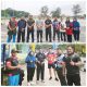 DPC Hipakat kota Dumai bersama KODIM 0320 dan keluarga besar TNI (KBT) melaksanakan Joging Bersama