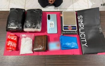 Seorang Pria Inisial AR Ditangkap Bawa 2,2 Kg Sabu di Bandara