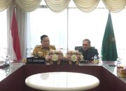 Akan Melaksanakan Pelantikan, IDI Riau Aundensi Dengan Plt Gubri