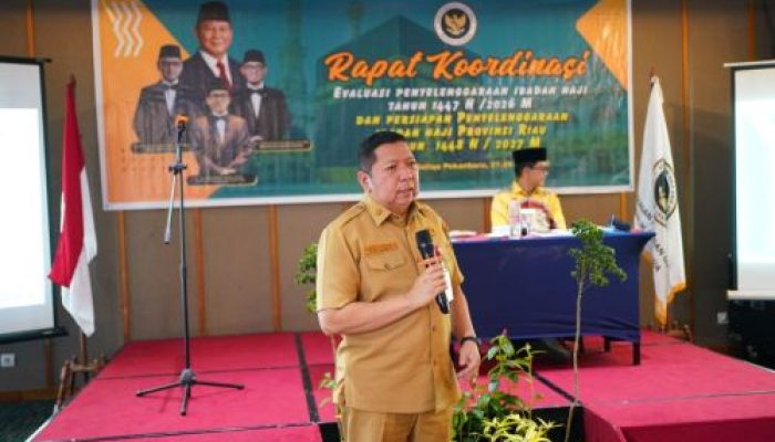 Rakor Evaluasi Haji 2026: Pemprov Riau Targetkan Langkah Konkret untuk Tahun Depan