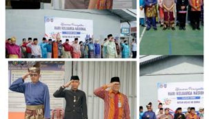 Rutan Dumai Laksanakan Upacara Peringatan Hari Keluarga Nasional ke-33 Tahun 2026