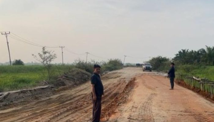 Ruas Jalan Sontang-Duri Sudah Tuntas Diperbaiki