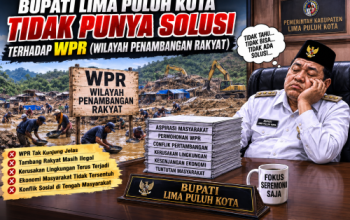 WPR TAK KUNJUNG DIUSULKAN, TAMBANG EMAS DI KAPUR IX DINILAI BERUBAH MENJADI LADANG KETIDAKPASTIAN