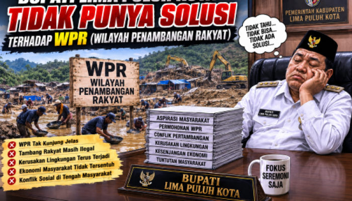 WPR TAK KUNJUNG DIUSULKAN, TAMBANG EMAS DI KAPUR IX DINILAI BERUBAH MENJADI LADANG KETIDAKPASTIAN