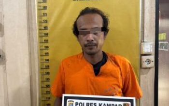 Diduga Lakukan Pencurian di Kantor Balai Penyuluhan, Tak Butuh Waktu Lama Tim Resmob Polres Kampar Berhasil Menangkap Pelaku