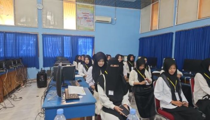 125 Peserta Ikuti CAT Beasiswa SKSS BAZNAS Kampar, 25 Orang Bakal Terpilih