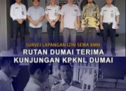 Survei Lapangan Izin Sewa BMN, Rutan Dumai Terima Kunjungan KPKNL Dumai