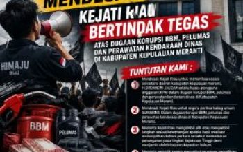 HIMAJU-RIAU Desak KEJATI RIAU Turun Tangan! Dugaan Korupsi Anggaran Kendaraan Dinas Meranti Disorot, Proses Hukum Dipertanyakan