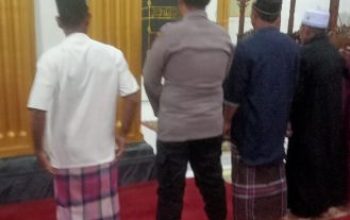 Lewat Safari Subuh, Polsek Langgam Bangun Kepercayaan dan Ajak Warga Lawan Narkoba
