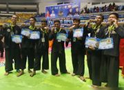 Tampil Perdana Langsung Berprestasi, PSHT Rayon Buana Bawa Pulang 15 Medali dari Tabano Open Kampar